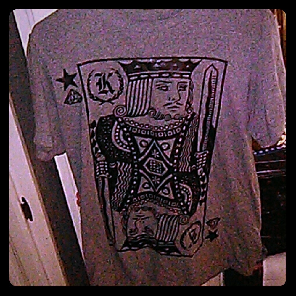Last kings, king card shirt